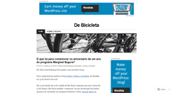 Desktop Screenshot of debicicleta.com