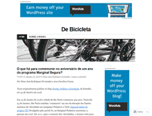 Tablet Screenshot of debicicleta.com